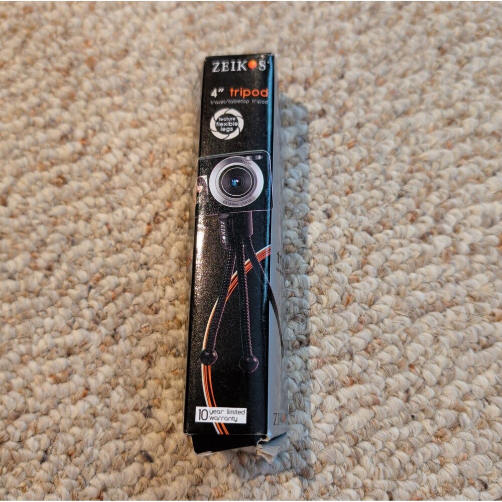 Zeikos Mini Tripod ZE-TR5A Flexible Camera Travel Tabletop 4"